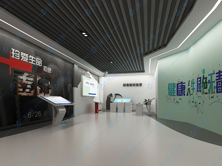 ​禁毒教育基地，多媒体禁毒展厅，数字化禁毒教育基地展厅搭建注意事项