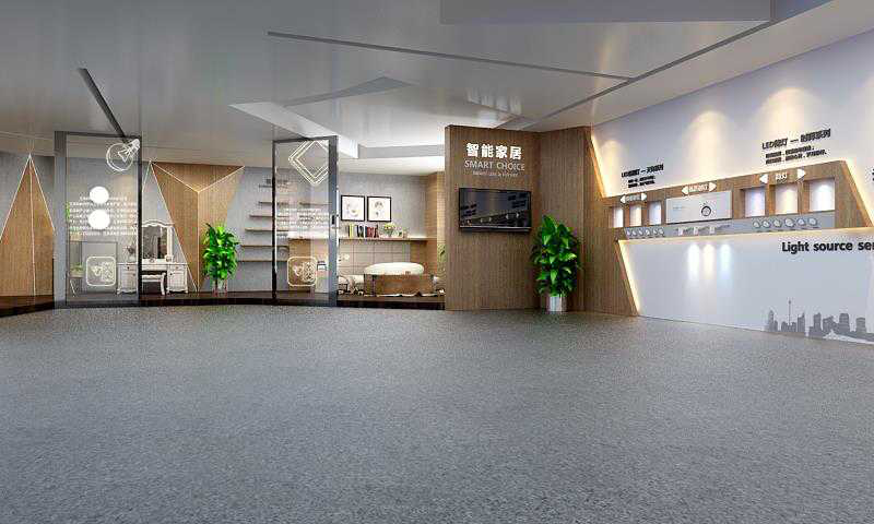 智能家居展厅设计-展厅设计公司-一笔一画