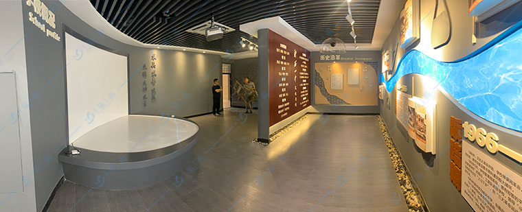多媒体展厅设计效果图-讲解企业展厅设计