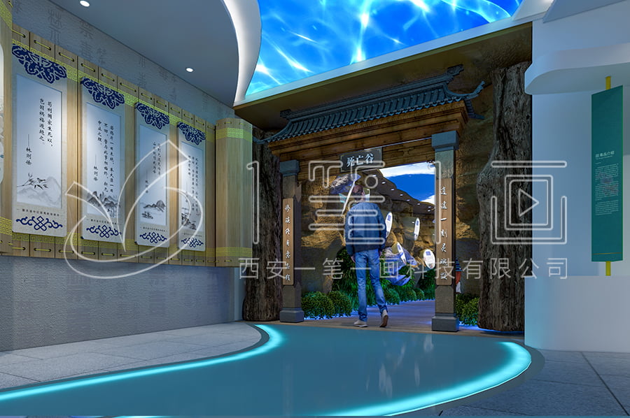  五家渠禁毒教育基地建设-校园禁毒教育展馆建设方案-禁毒教育展示馆多媒体产品-未成年毒品预防教育基地设计平面图