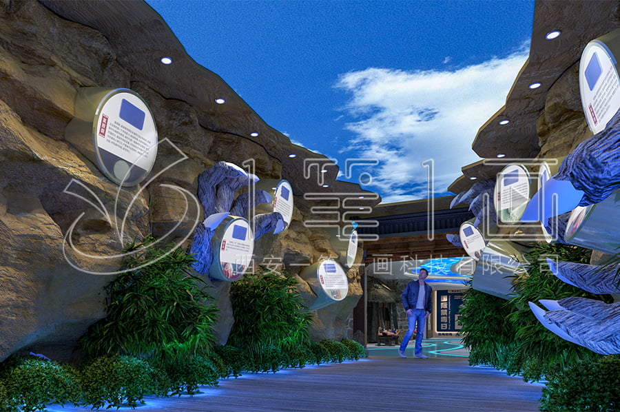 一笔一画提供一体化毒品预防实训教育馆设计、装修、高科技展厅设备解决方案