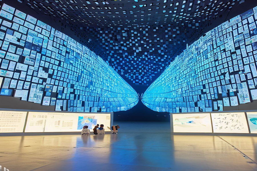 特殊教育学校展厅文化建设展厅设计方案，学校展厅设计