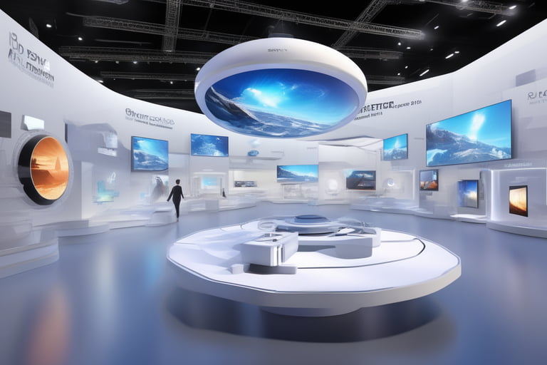 企业展厅设计，展厅展馆设计效果图，企业展厅策划方案