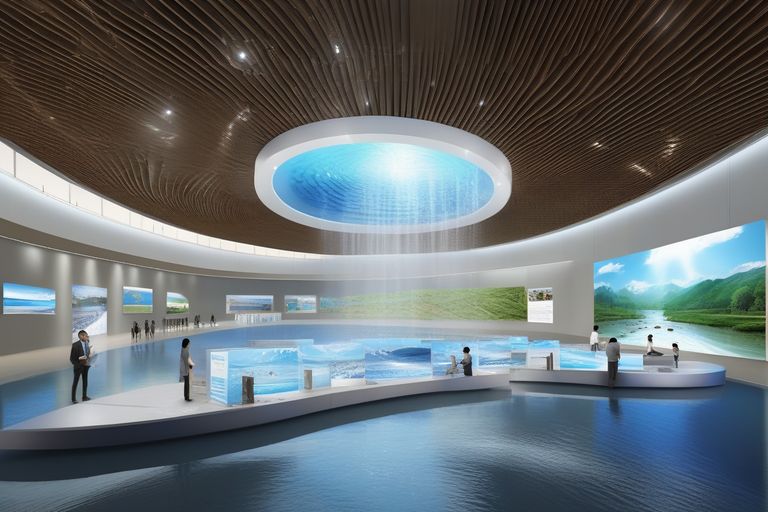 生态保护展厅设计效果图，生态保护展厅设计方案，生态环境展馆建设方案