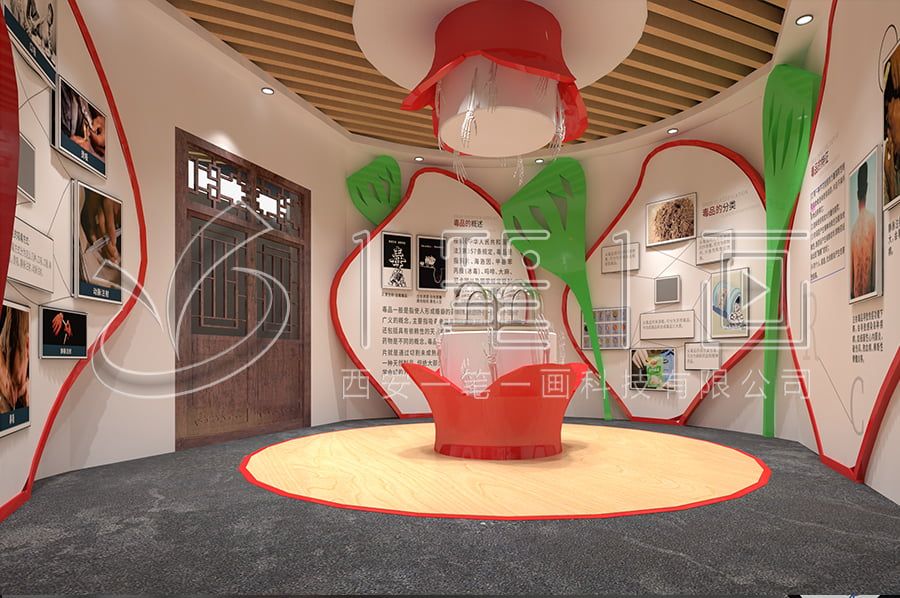 毒品预防展馆设计、创新体验、教育价值