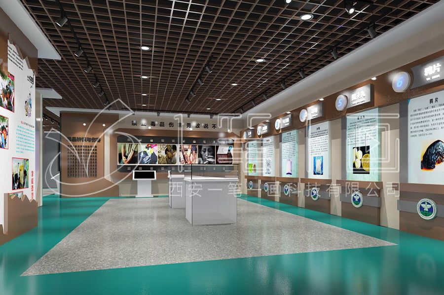 毒品预防教育展厅、禁毒意识、专业打造