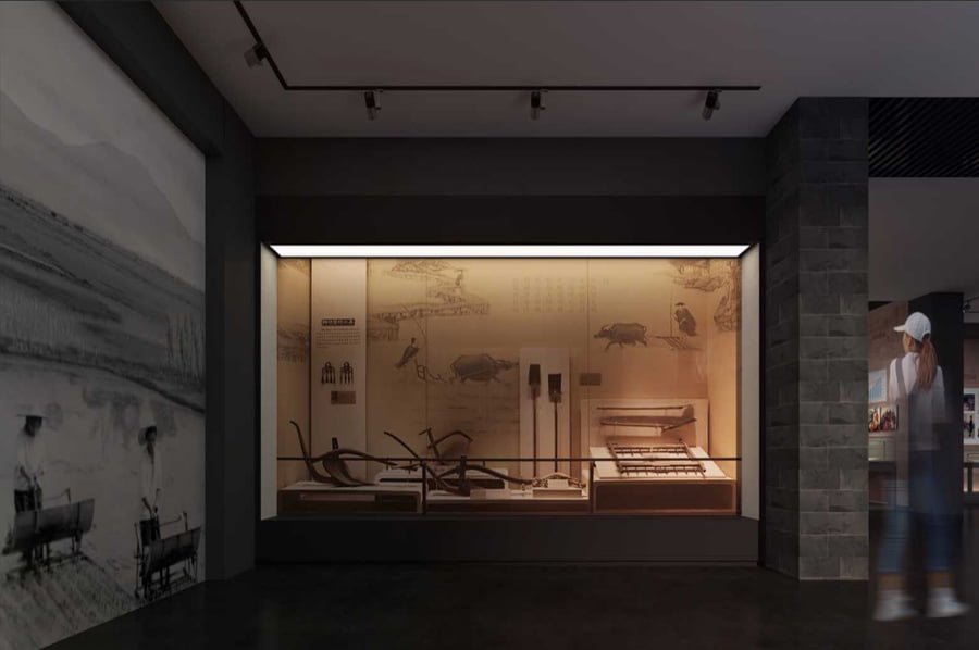 农业科学院展馆施工