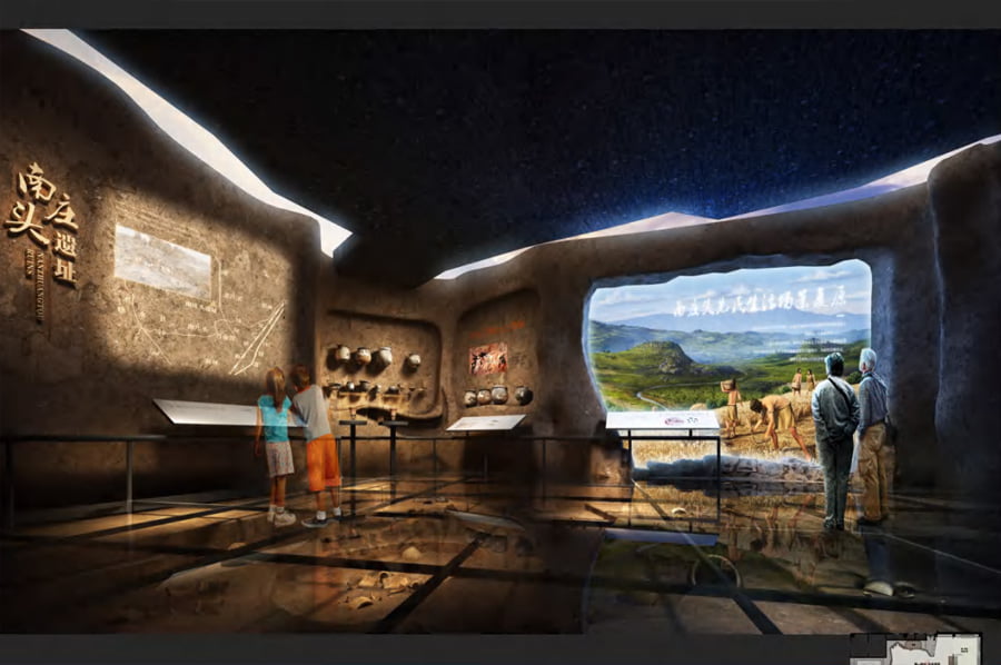 农业科学院展厅施工