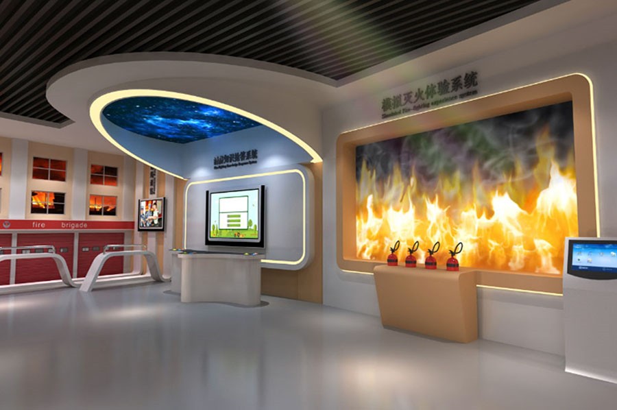 安全教育展馆方案,安全综合安全展厅设计施工图,安全综合安全教育宣传展厅设计效果图