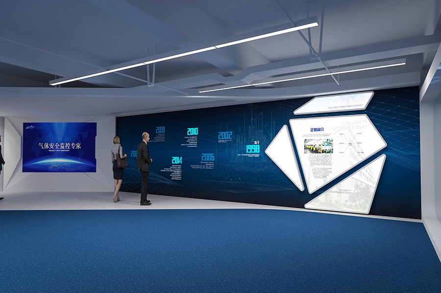 国企展馆设计,家用塑料制品企业展厅设备,救灾物资企业产品馆设计