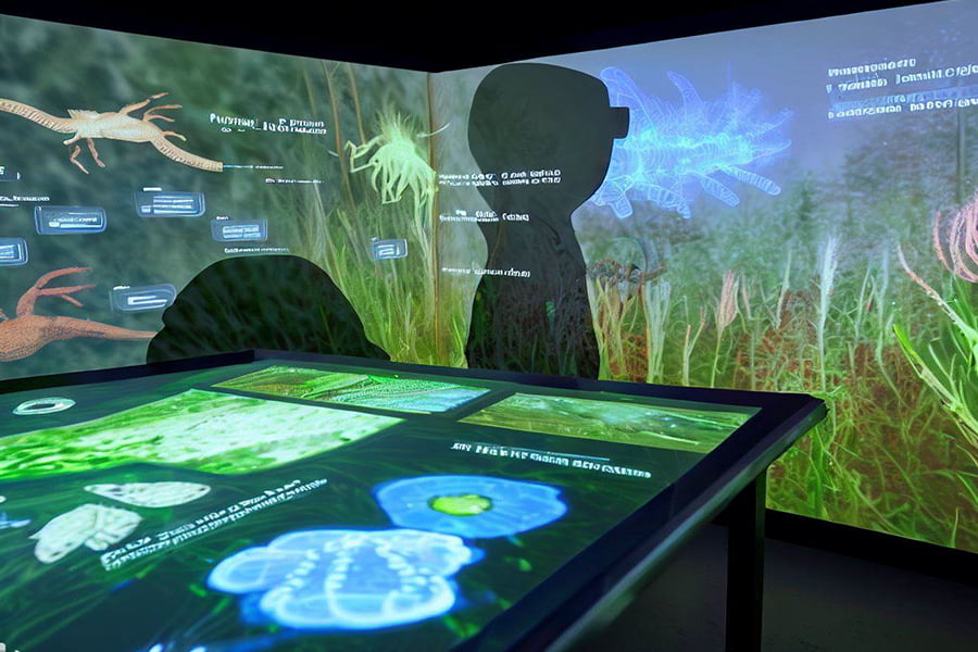 环保展厅建设,城市垃圾分类科普展厅建设,智慧垃圾分类展厅施工图