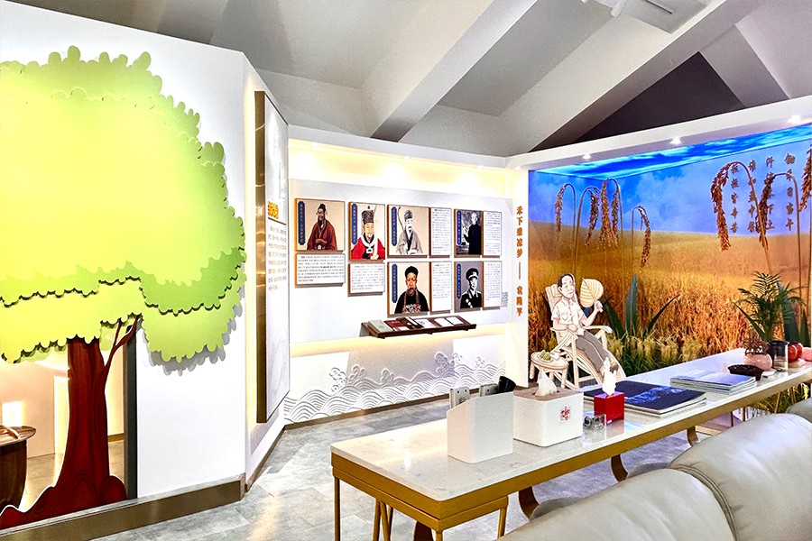 家风家训博物馆施工图,廉洁家风家训陈列馆施工图,街道家风家训展览馆施工