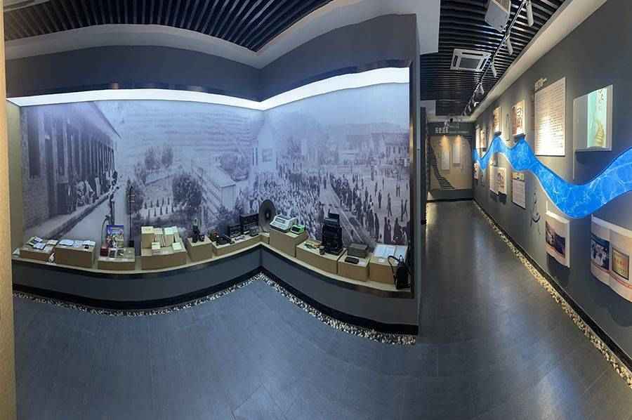 校史馆施工图,小学校史展馆施工图,二中校史展厅设备