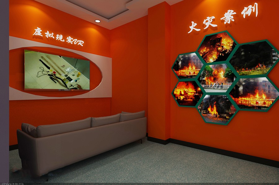 安全教育宣传展馆设备,安全食品安全警示教育展厅策划设计,生命安全馆效果图