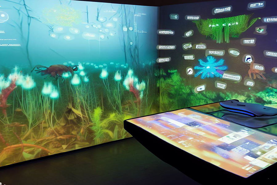 环保体验馆设备,景区环保展馆施工,智慧环保科普展馆方案