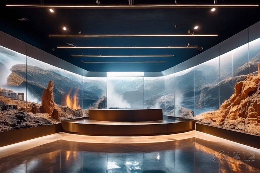 防灾科普教育展厅施工图