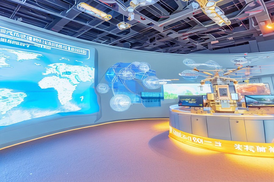 国防展馆设备,青少年国防基地施工方案,小学国防展馆施工图效果图