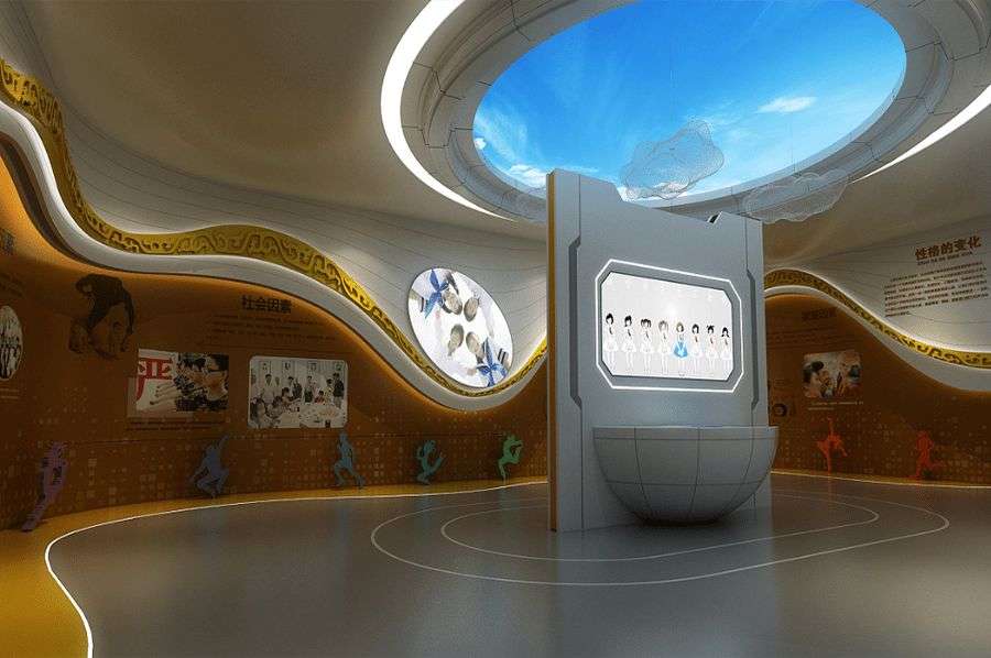 法治实践教育基地设备,学校法制实践教育展厅施工图,未成年人普法教育基地设备