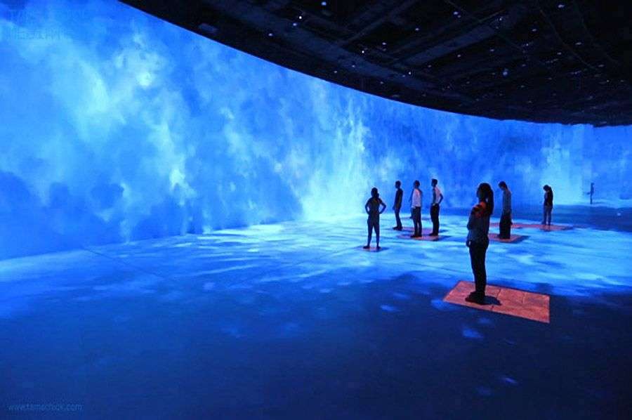 生物多样性保护展厅效果图,