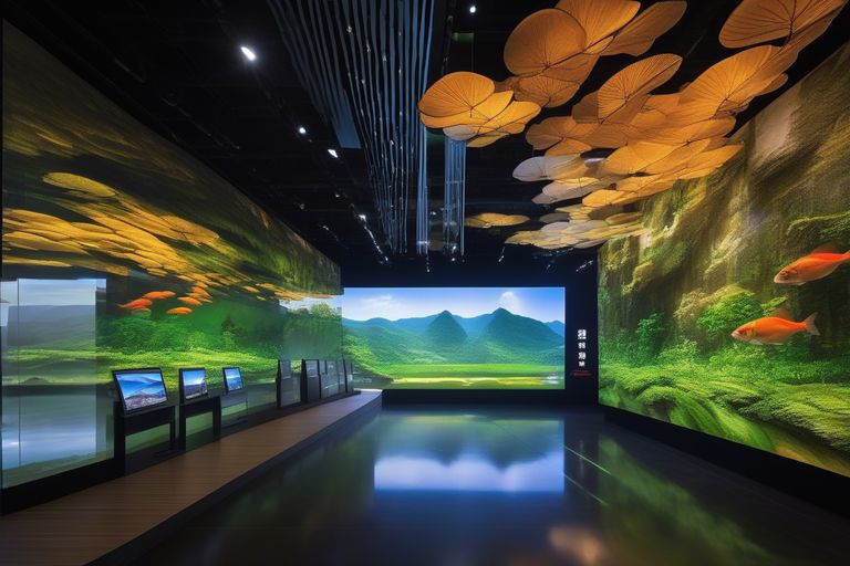 文化展厅效果图