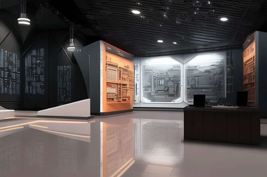 校史展厅建设,医学院校史展厅施工图,大学校史展厅效果图