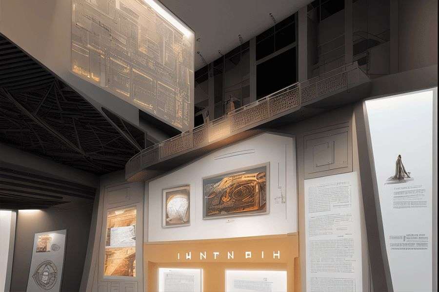 校史展厅设计,高校校史展厅效果图,学院校史展厅施工