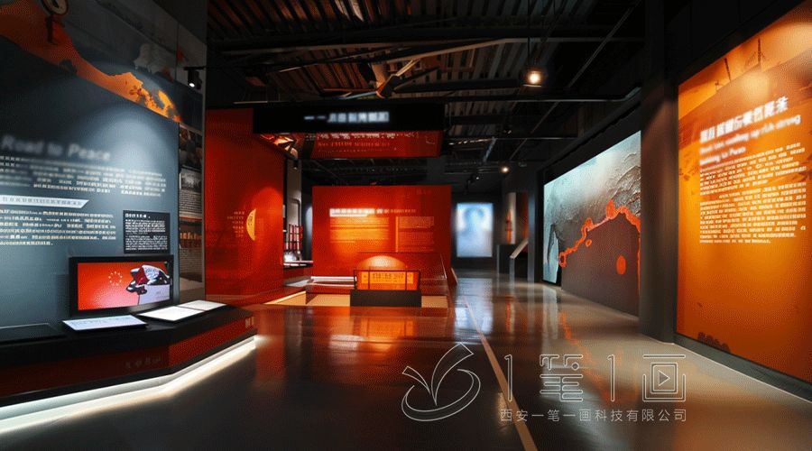 中国外交史史馆设计拟方案，高科技外交史展厅建设方案，多媒体展厅设计公司