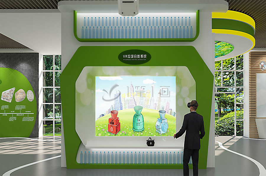 数字化生态保护科普馆设计,创新生态展馆建设方案,智能环保展厅设计公司