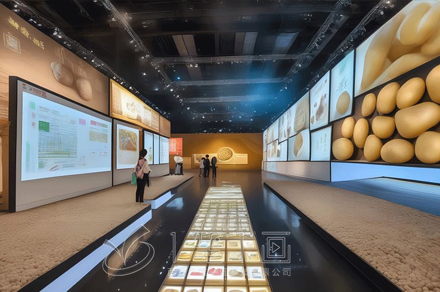 农业展厅建设方案,数字化农业展览馆设计,智能互动农业展示