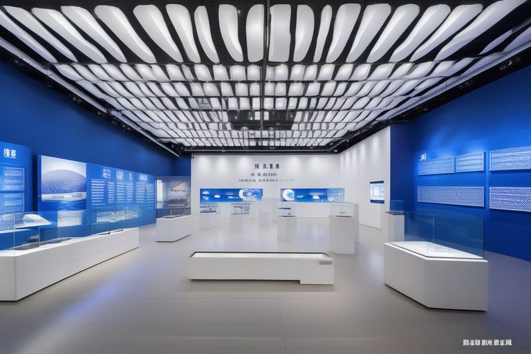 高科技企业产品展厅, 智能展示设备, 创意展厅设计