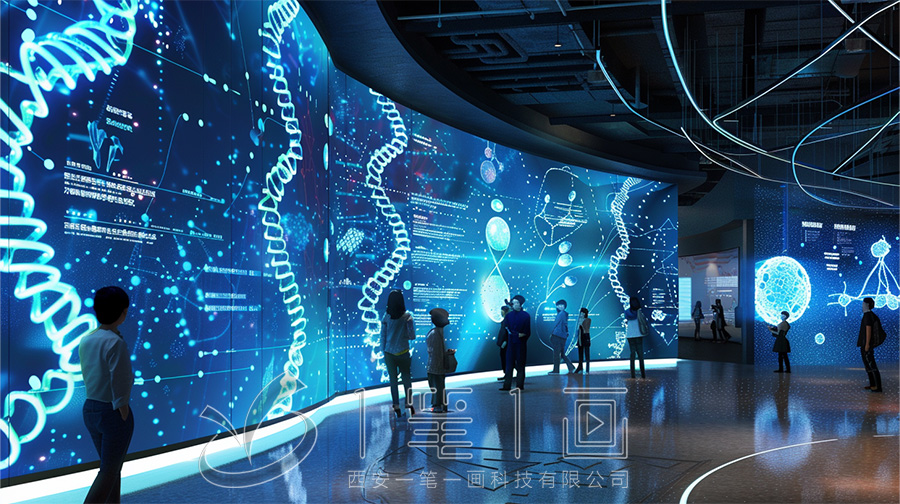 声光电眼健康科普教育基地, 创意科普展馆设计, 科技展厅设备厂家