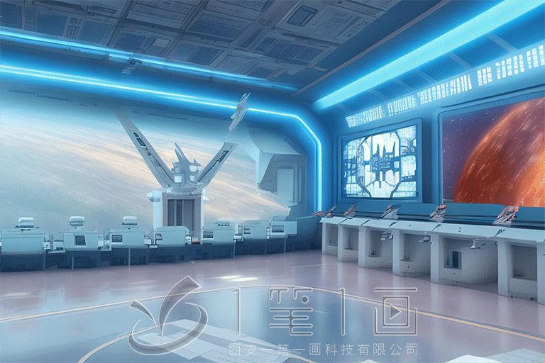 国防教育研学体验馆施工图, 智慧国防展厅设计, 创新军事展览馆建设