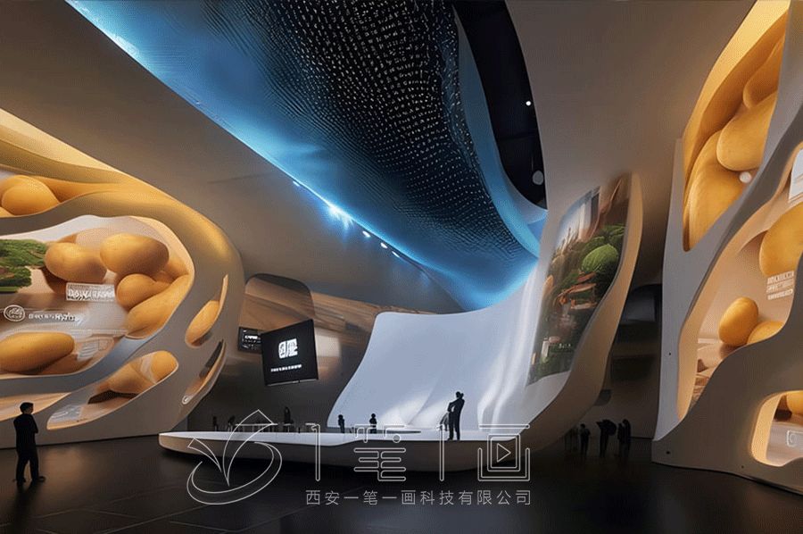 互动农业科技科普馆设备供应商,数字化农业展览馆设计,智能农业科普馆建设方案
