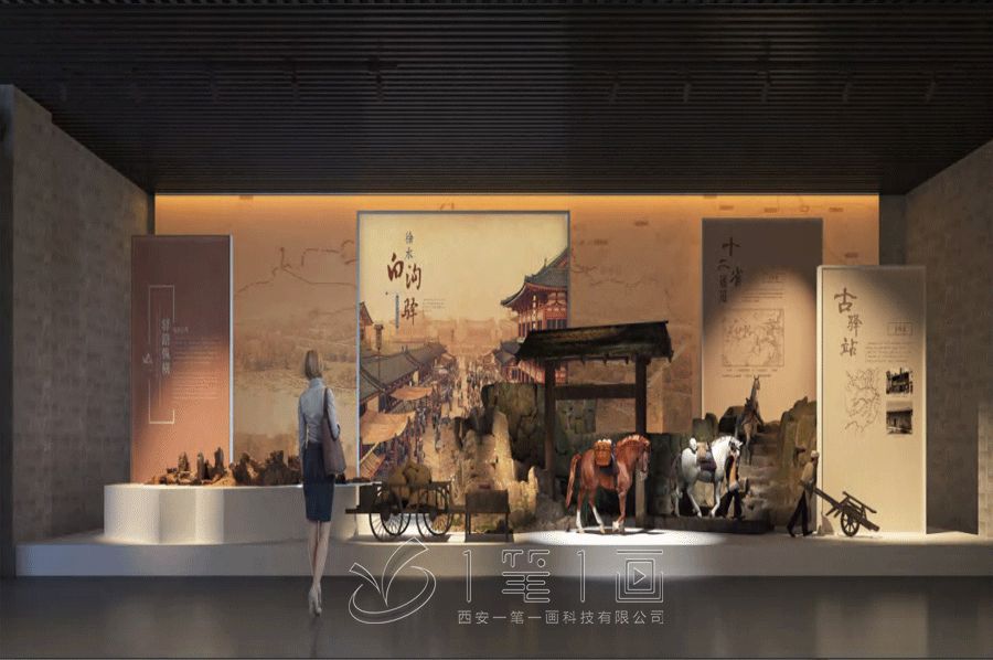 高科技纪念展厅设计,数字化互动展馆建设,智慧型展览馆施工