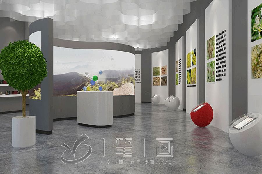 互动农林业科普馆建设方案,智慧农业科技展览设计,一笔一画科技展厅策划
