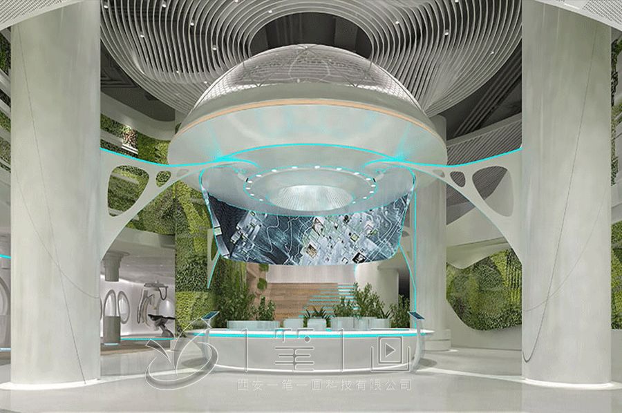声光电农林牧渔体验馆施工图,数字化生态展厅设计,智能互动展馆建设方案