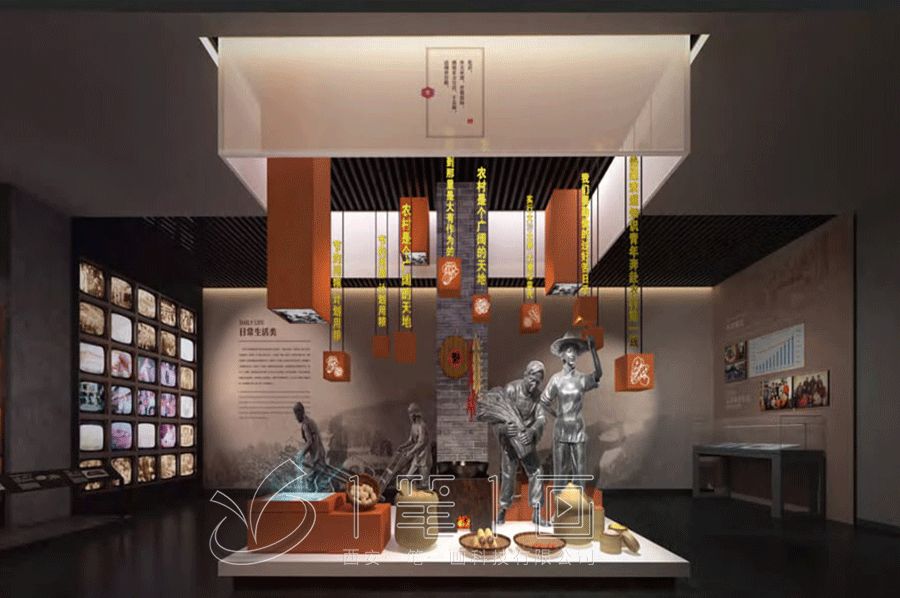 畜牧业馆平面图,智能多媒体畜牧展馆设计,新时代畜牧展馆建设方案