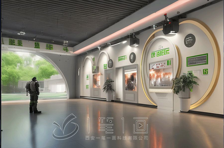 数字化军史馆设计,互动军事展馆建设方案,多媒体展览馆设计公司