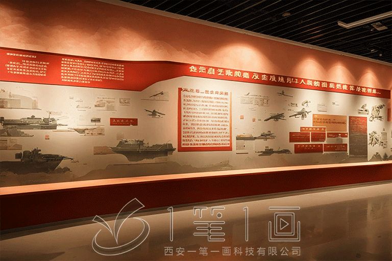 高科技国防展馆设计,互动军事展馆建设方案,数字化展览馆设计公司