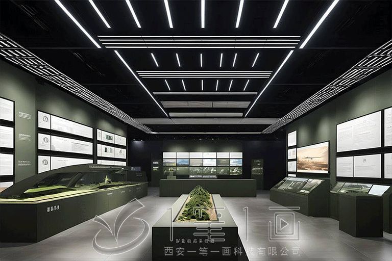 沉浸式国防宣教展厅策划, 多媒体互动国防教育, 数字化智能国防展示