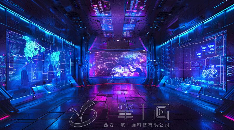 智慧国防宣教基地平面图, 创新高科技展厅设计, 深入数字化展馆建设方案