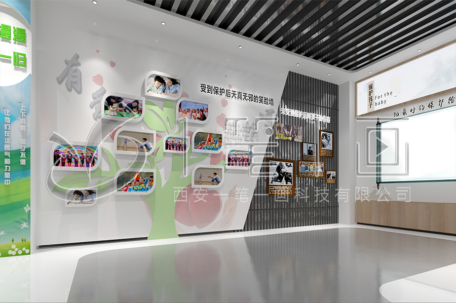 创新法治馆设计,数字化廉政教育展馆,AI智能展厅施工