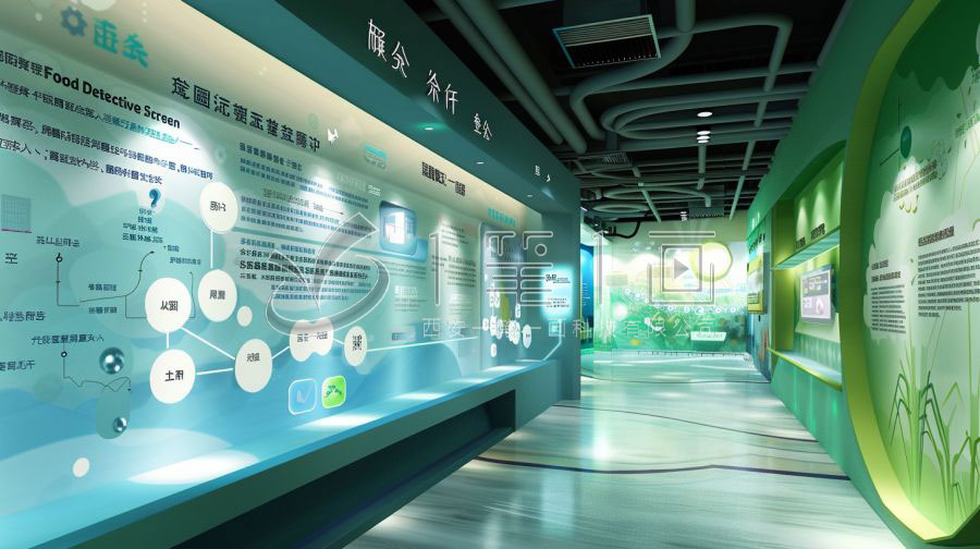 数字化中医文化馆平面图,智慧中医展馆设计,创新科技展览馆设计