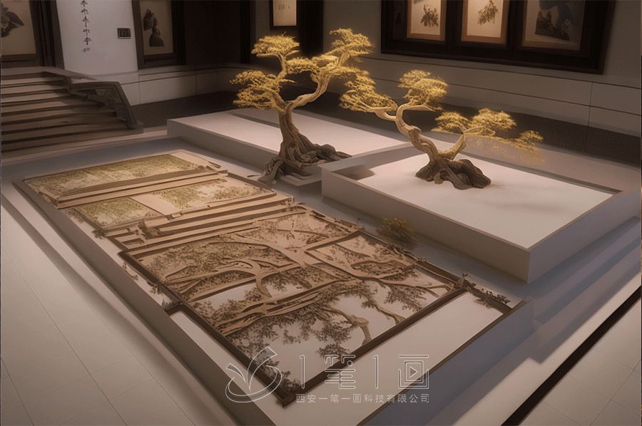 声光电历史展馆建设公司, 数字化多媒体展览馆设计, 互动AI科技展馆建设