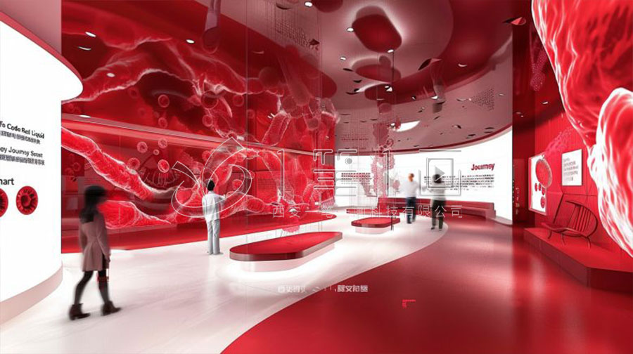 数字化血站科普体验馆, 智慧血液知识互动展示, 血液科普数字化设备供应商