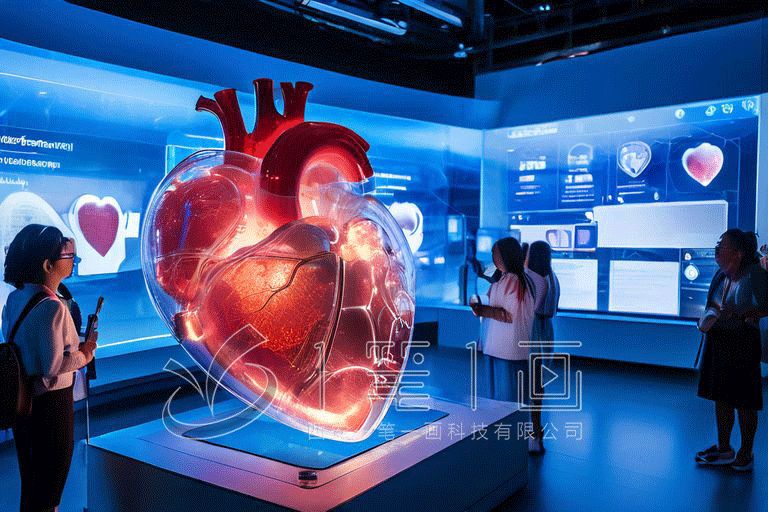 数字化医学科普教育基地设计方案,智能医疗展馆设计,数字化医疗教育展厅建设