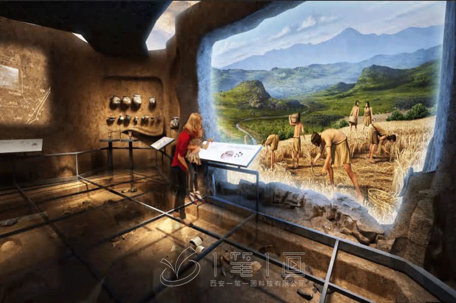 数字化历史馆设计方案,智慧历史文化展览,高科技多媒体展馆