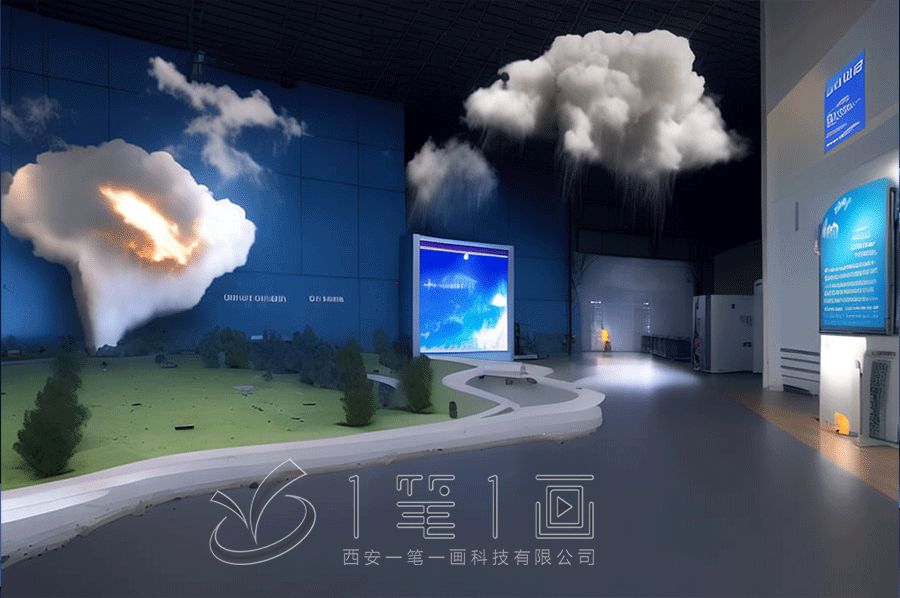 现代军事展厅设计,智慧军事展馆建设,高科技军事展厅设计