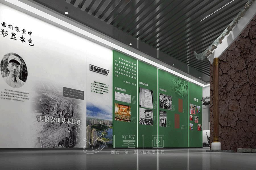 沉浸式新中国史展示馆, 智慧历史展览馆, 创意多媒体展示设备