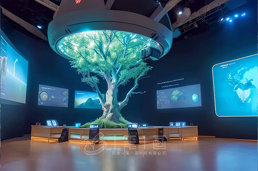 VR素质教育展厅解决方案,数字化教育展馆设计,智能教育展厅建设方案